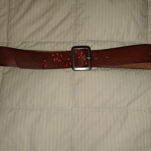 Lucky Brand Brown Leather Belt
